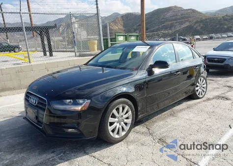 2014 Audi A4 2.0T Premium из США, поврежденный, VIN WAUAFAFL2EN023040